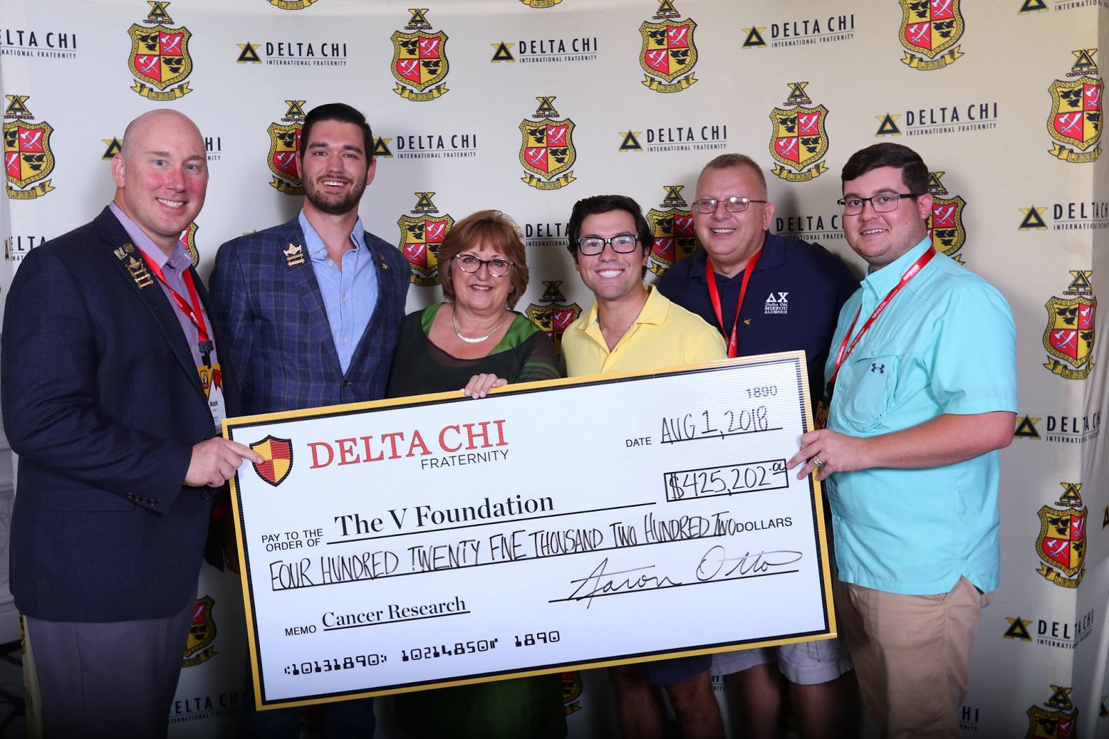 Delta Chi Check Presentation 2018