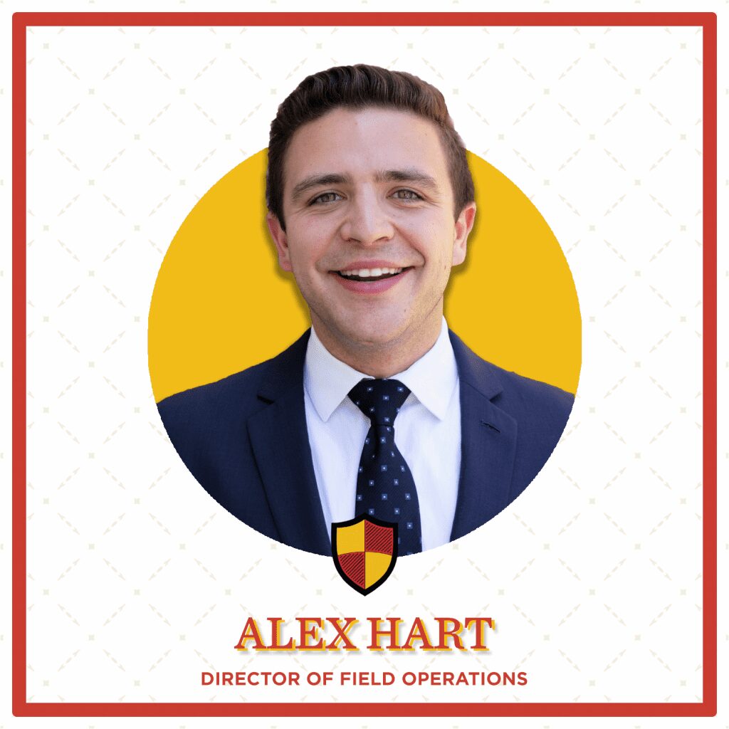 Professional portrait of Alex Hart, Director of Field Operations.