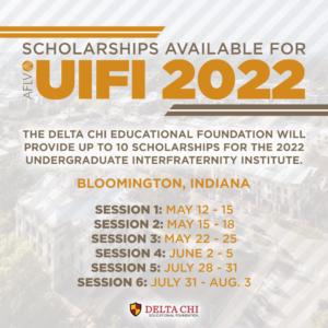 Scholarships available for UIFI 2022 in Bloomington, Indiana.