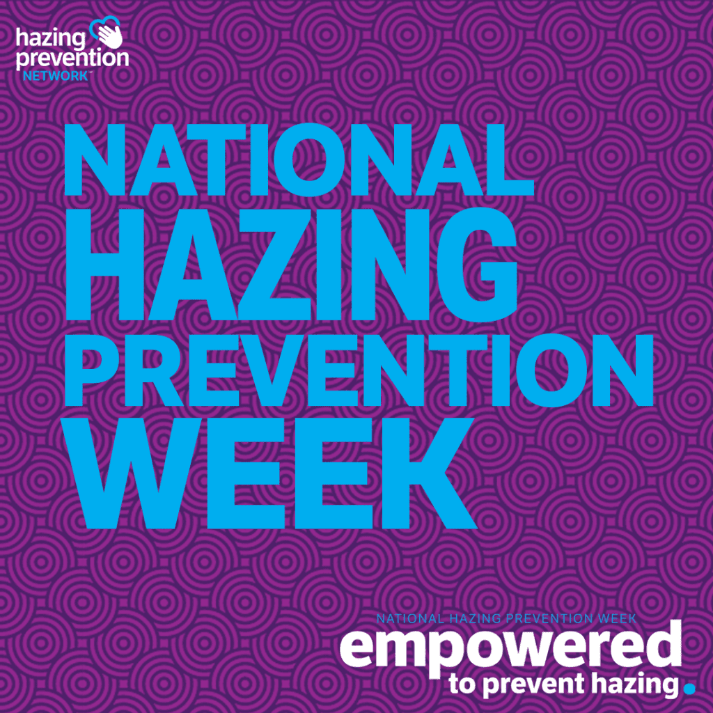 National Hazing Prevention Week 2023