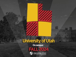 University of Utah Fall 2024 on-campus enrollment announcement.