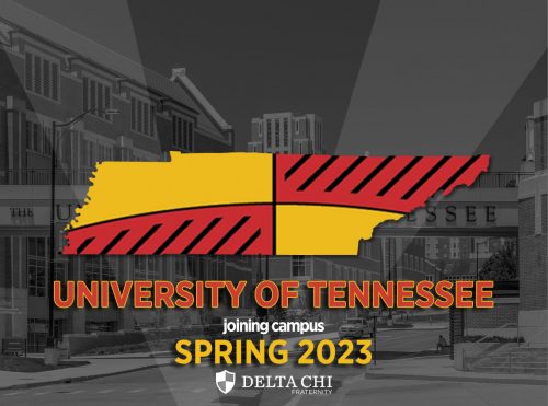Tennessee University of Tennessee Spring 2023 joining announcement for Sigma Delta Chi.